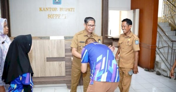 Wabuo Soppeng Lepas Kontingen Tenis Meja ke Ajang Pra Porprov XVIII Sulsel