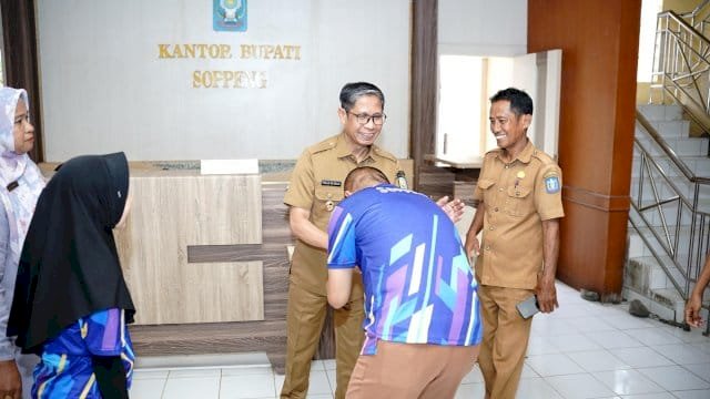 Wabuo Soppeng Lepas Kontingen Tenis Meja ke Ajang Pra Porprov XVIII Sulsel