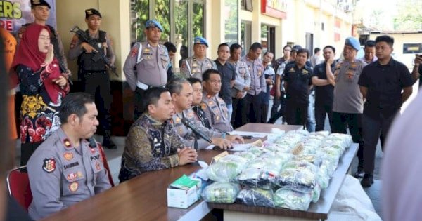 Wali Kota Parepare Apresiasi Polres Gagalkan Penyelundupan 44 Kg Sabu: Bukti Nyata Komitmen Jaga Kota dari Narkoba