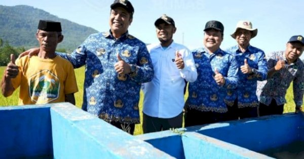 Pompa Irigasi Desa Sawaru Kembali Beroperasi, Bupati Maros Chaidir Syam: Alhamdulillah Sudah Bisa Panen 2 Kali
