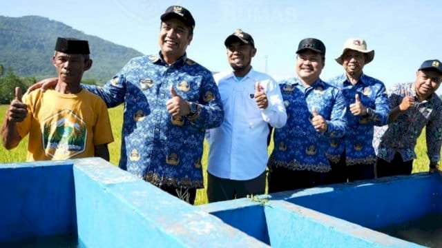 Pompa Irigasi Desa Sawaru Kembali Beroperasi, Bupati Maros Chaidir Syam: Alhamdulillah Sudah Bisa Panen 2 Kali