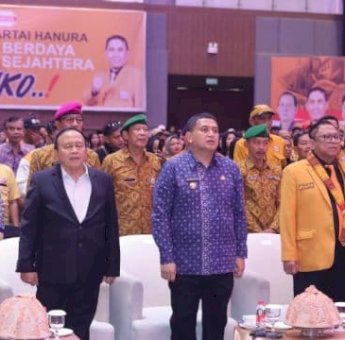 Munafri Arifuddin Ajak Partai Hanura Perkuat Pembangunan Daerah