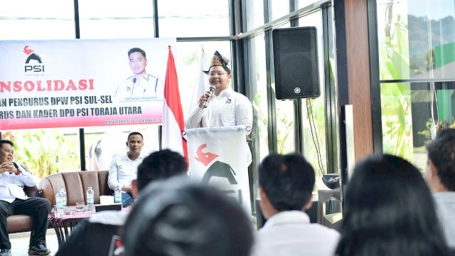 Aura Positif PSI di Toraja-Toraja Utara, Muammar Gandi Rusdi: Ini Pondasi Kemenangan Sulsel!