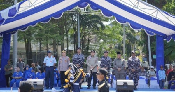 Wali Kota Makassar Sambut Kirab Taruna AAL 2025, Tekankan Pentingnya Jaga Kedaulatan Laut