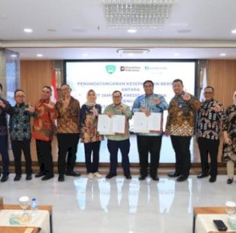 Jamkrindo dan Pemkab Maros Perkuat Kerjasama Ekosistem Penjaminan Daerah