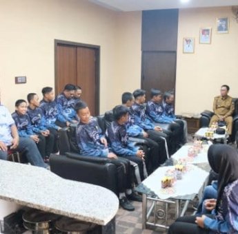 Bupati Soppeng Secara Resmi Melepas 14 Atlet Bulutangkis Pada Ajang Porprov XVII Sulsel Tahun 2025