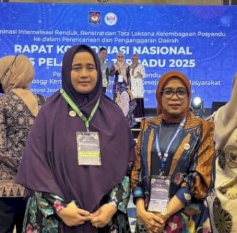 Hadiri Rakornas di Jakarta, Ketua Pembina Posyandu Soppeng Suarni Harap Bisa Sukseskan 6 SPM Program Kegiatan