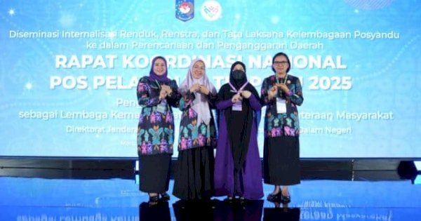 Melinda Aksa Hadiri Rakornas Posyandu 2025 Siap Adaptasi Transformasi Layanan di Tingkat Kelurahan