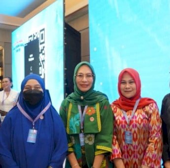 Hadiri Rakernas Dekranasda, dr. Ani Nurbani Harap Produk Lokal Luwu Timur Maju