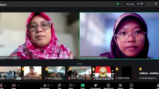 Bawaslu Sulsel Dorong Pendidikan Demokrasi Sejak Dini melalui Sosialisasi Pilketos Serentak
