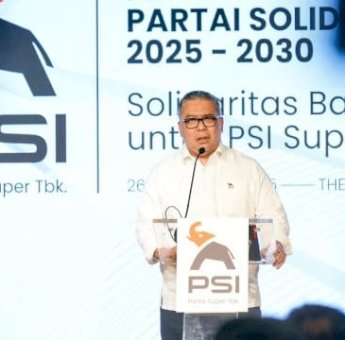 Dilantik Jadi Ketua Harian DPP PSI, Ahmad Ali: Tekad PSI Menang Besar di 2029