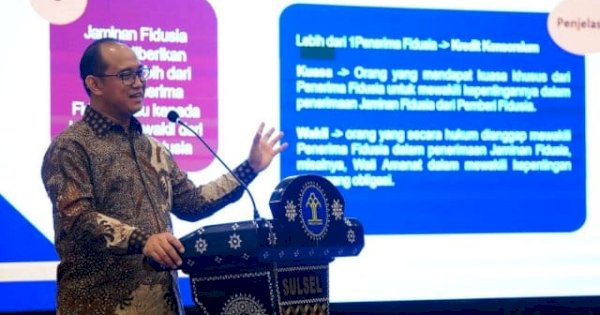 Dirjen AHU Dorong Optimalisasi Pendaftaran Fidusia di Sulsel