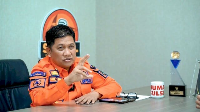 Kepala Badan Penanggulangan Bencana Daerah (BPBD) Provinsi Sulsel, Amson Padolo.