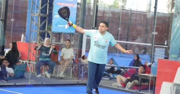 Padel Cup 2025 Laga Ekshibisi Spektakuler, Munafri dan Kepala BKN Adu Ketangkasan