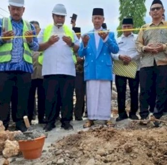 Bupati Chaidir Syam Hadiri Rehab Kantor Kemenag Maros, Target Rampung Akhir Tahun-Pelayanan Tetap Jalan