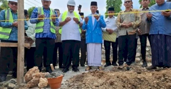 Bupati Chaidir Syam Hadiri Rehab Kantor Kemenag Maros, Target Rampung Akhir Tahun-Pelayanan Tetap Jalan