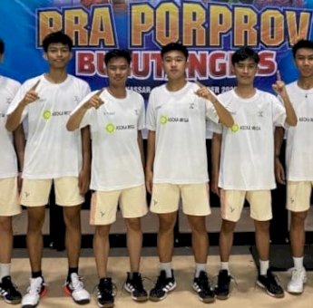 PBSI Makassar Sapu Bersih Semua Nomor Pertandingan, KONI Apresiasi-Target Juara Umum