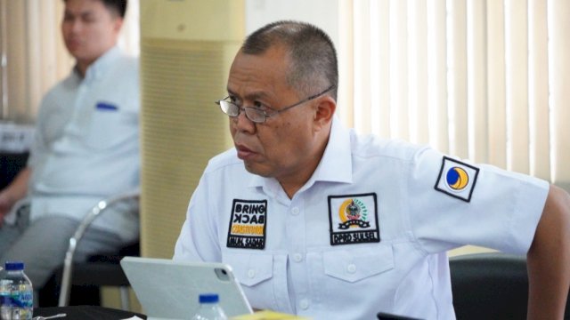 Ketua Fraksi NasDem Sulsel, Muhammad Sadar.