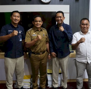 Terima Kunjungan Bulog dan Perpadi, Wabup Pinrang Sudirman Bungi Ingin Pastikan Tak Ada Petani jual Gabah di Bawah HPP