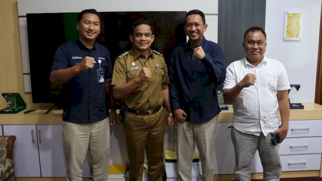 Terima Kunjungan Bulog dan Perpadi, Wabup Pinrang Sudirman Bungi Ingin Pastikan Tak Ada Petani jual Gabah di Bawah HPP