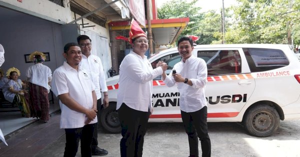 Langkah Nyata PSI Sulsel: Ambulans Diserahkan untuk Masyarakat Gowa