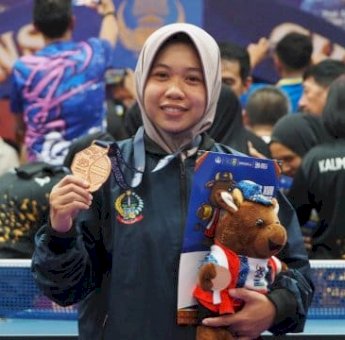 Ganda Putri Raih Perunggu di Pornas Korpri XVII Palembang, Fitriani dari Soppeng Persembahkan Medali untuk Sulsel