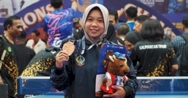 Ganda Putri Raih Perunggu di Pornas Korpri XVII Palembang, Fitriani dari Soppeng Persembahkan Medali untuk Sulsel