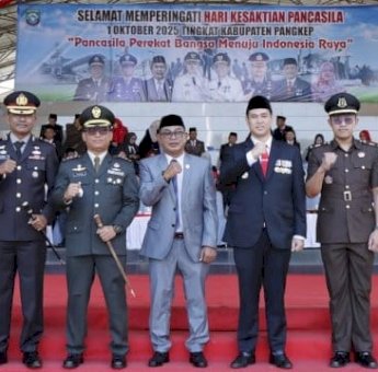 Ketua DPRD Pangkep Haris Gani Hadiri Upacara Hari Kesaktian Pancasila