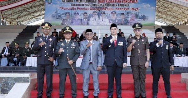 Ketua DPRD Pangkep Haris Gani Hadiri Upacara Hari Kesaktian Pancasila
