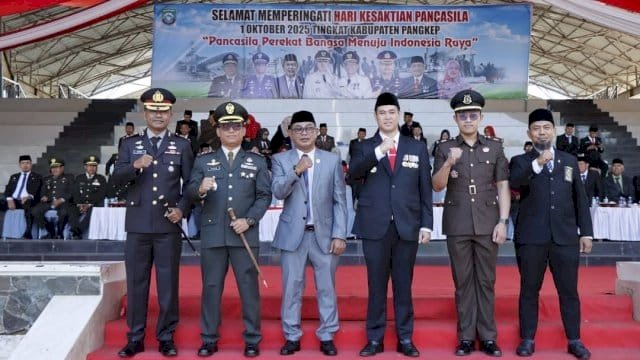 Ketua DPRD Pangkep Haris Gani Hadiri Upacara Hari Kesaktian Pancasila