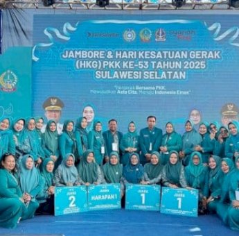 Selamat! TP PKK Sidrap Raih Prestasi Membanggakan di Jambore PKK Sulsel 2025