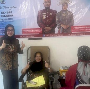Donor Darah ASN Wujud Kepedulian dan Semangat Hari Jadi ke-356 Sulawesi Selatan