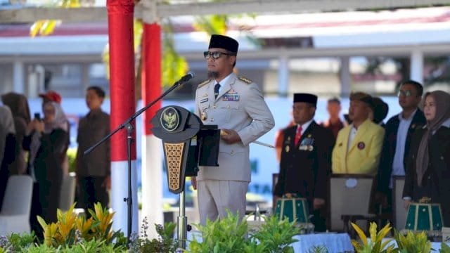 Pimpin Upacara Peringatan Sumpah Pemuda ke-97, Gubernur Sulsel: Pemuda Jangan Takut Bermimpi Besar