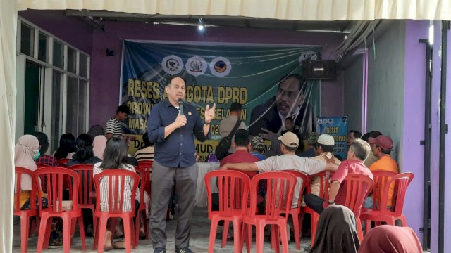 Anggota DPRD Provinsi Sulawesi Selatan, Mahmud La Kaiya (Malaka).