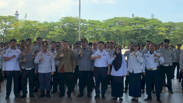 Pimpin Apel Dishub, Wali Kota Makassar Ingatkan Etika Bertugas di Lapangan