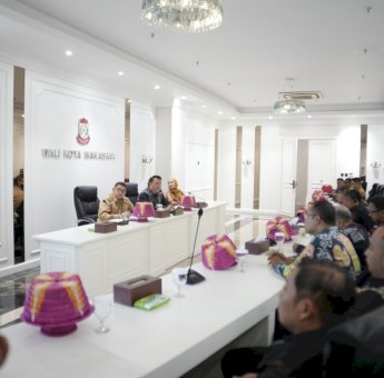 Munafri Dorong PDAM Jadi Teladan Tata Kelola BUMD saat Exit Meeting BPK Sulsel