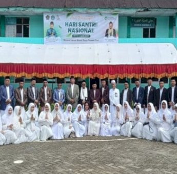 500 Peserta Ikuti Upacara Hari Santri Nasional di Pangkep