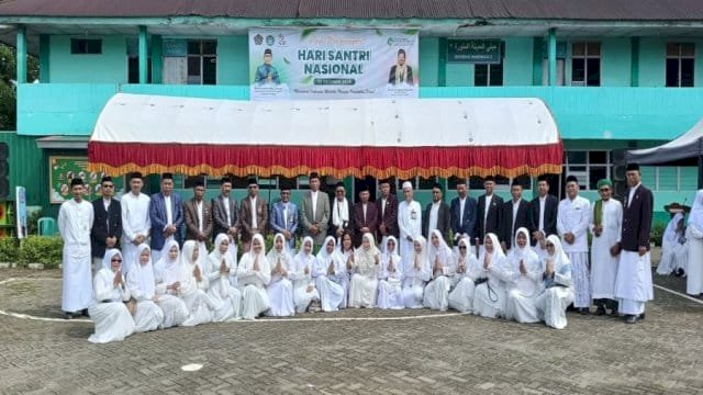 500 Peserta Ikuti Upacara Hari Santri Nasional di Pangkep