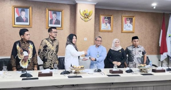 Panja DPRD Sulbar Kunker ke Kantor Pusat Bank Sulselbar, Bahas Ranperda Penyertaan Modal Daerah