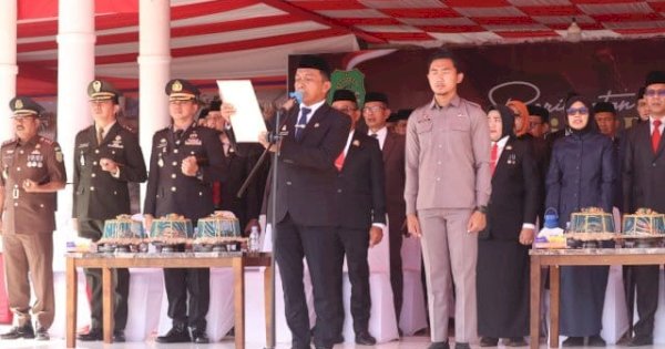Bupati Syaharuddin Pimpin Upacara Hari Kesaktian Pancasila di Sidrap