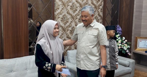 Bupati Irwan Lepas Kafilah Pinrang Berlaga di STQH Tingkat Nasional