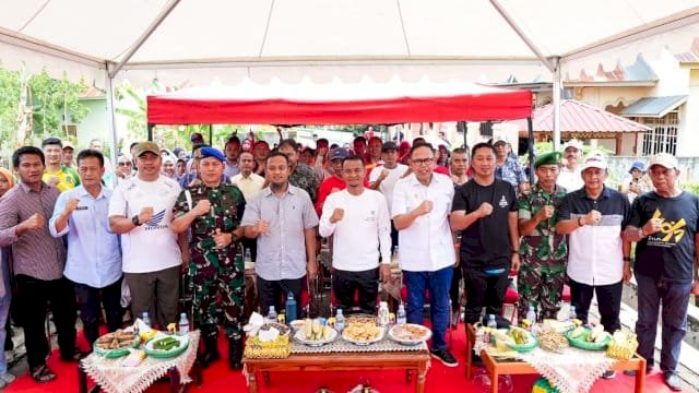 Launching kebun hortikultura terintegrasi di Kecamatan Tanete Riattang Barat.