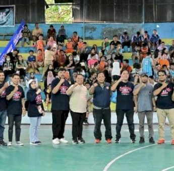 Meriah! SMAPAT BALLERS Volume 2 Bergulir di Flying Wheel, Jadi Ajang Pembinaan Atlet Basket Muda Makassar