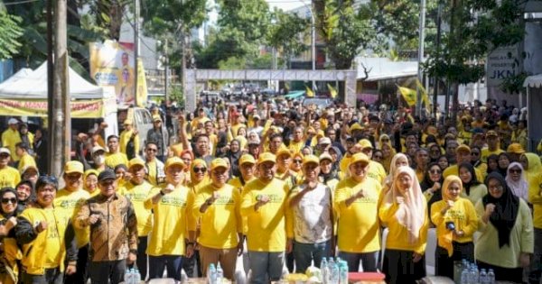 Munafri Pimpin Ziarah dan Tabur Bunga Peringati HUT Golkar ke-61 di TMP Panaikang