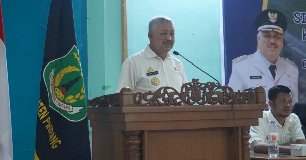 Antisipasi Cuaca Ekstrem, Bupati Irwan Instruksikan Pengelolaan Air Pertanian yang Adaptif dan Tepat Sasaran