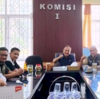 Komisi I DPRD Lutra Terima Kunjungan Pengurus PGRI