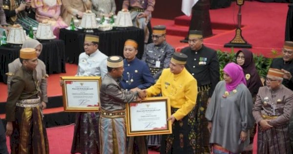 Dipimpin Munafri, Antar Makassar Raih Tiga Penghargaan Bergengsi di Hari Jadi Sulsel ke-356