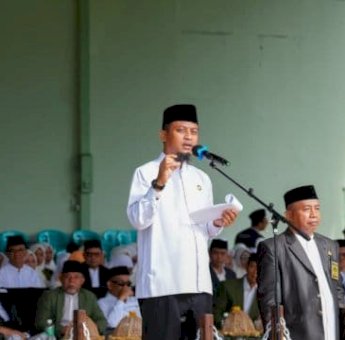 Hari Santri Nasional, Gubernur Sulsel Hadiahkan Rp5 Miliar untuk Perbaikan Jalan ke Ponpes DDI Mangkoso Barru