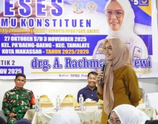 Ketua DPRD Sulsel Andi Rachmatika Dewi Serap Aspirasi Warga Pabaeng-baeng
