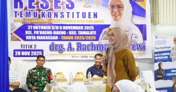 Ketua DPRD Sulsel Andi Rachmatika Dewi Serap Aspirasi Warga Pabaeng-baeng
